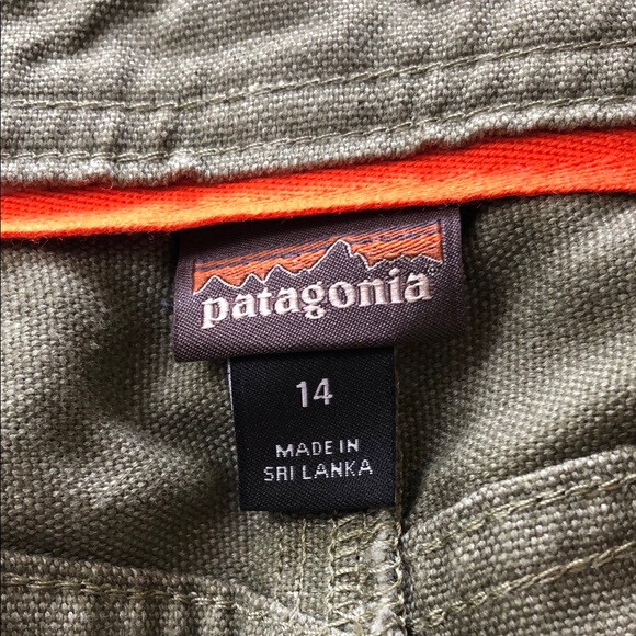 Patagonia Fatigue Green All Seasons Hemp Pants - Picture 15 of 15